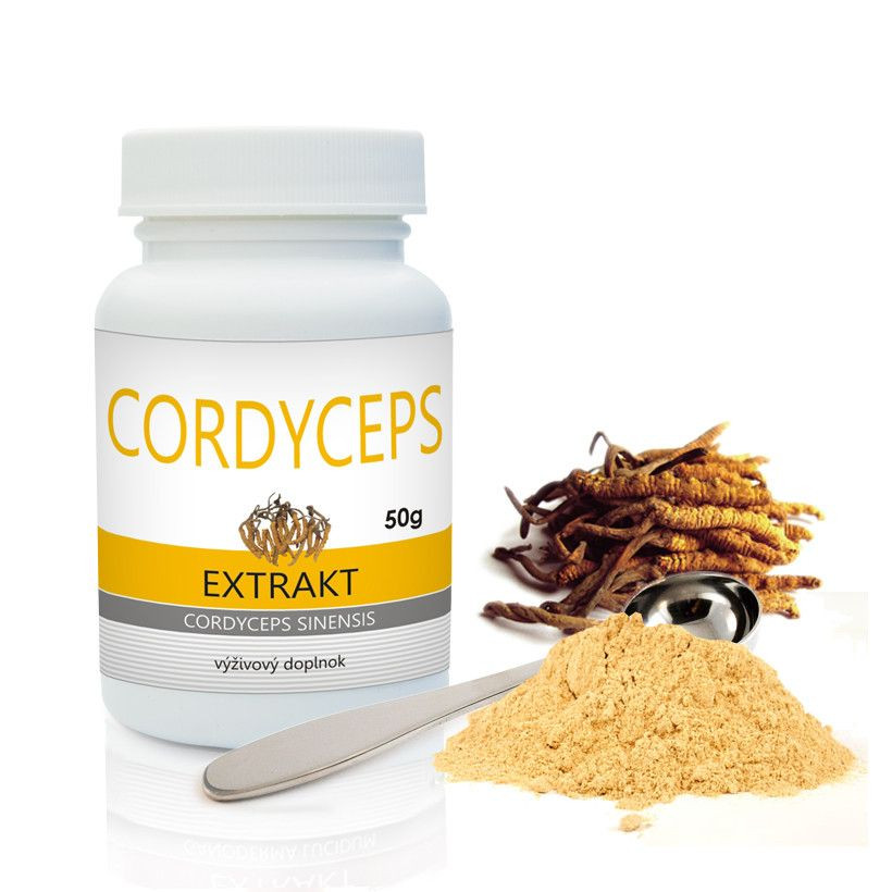 NaturPort Cordyceps BIO medicínsky extrakt prášek 50g