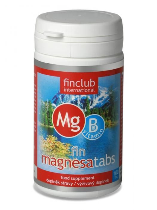 fin Magnesatabs - magnézium a vitamíny skupiny B