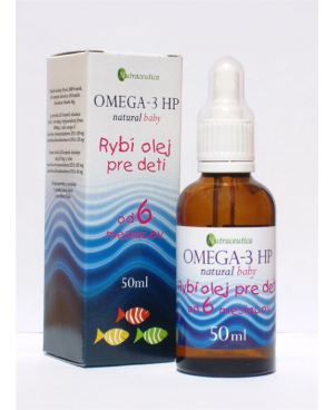 Nutraceutica Rybí olej OMEGA-3 HP natural baby 50 ml	