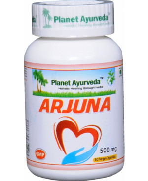 Planet Ayurveda Arjuna extrakt 8:1 500 mg 60 kapslí	