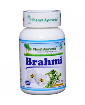 Planet Ayurveda Brahmi extrakt 10:1 500 mg 60 kapslí	