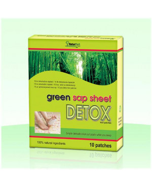 Detoxikačné náplasti GREEN SAP SHEET 10 ks	