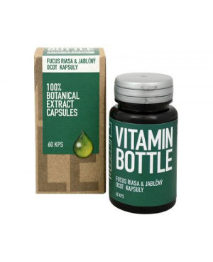 Vitamin Bottle Fucus řasa + jablečný ocet 60 kapslí	