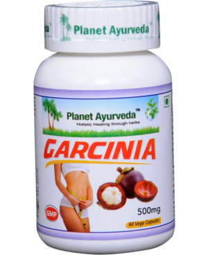 Planet Ayurveda Garcinia extrakt 5:1 500 mg 60 kapslí	