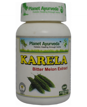 Planet Ayurveda Karela (Hořká tykev) extrakt 10:1 500 mg 60 kapslí	