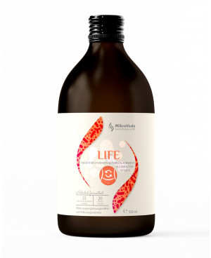 MikroVeda LIFE (fermentované enzymy s bylinkami) 500 ml	