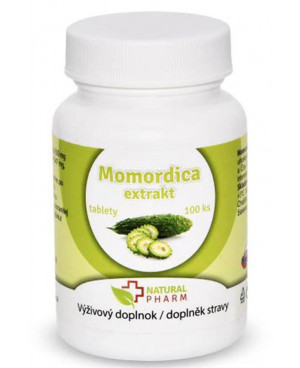 Natural Pharm Momordica (Hořká tykev) extrakt 100 a 200 tablet 	