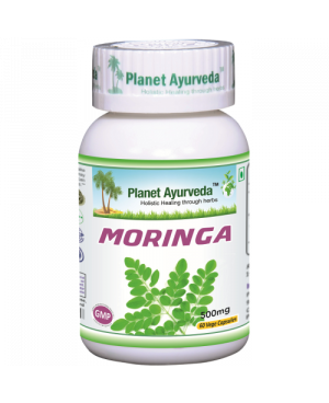Planet Ayurveda Moringa extrakt 12:1 500 mg 60 kapslí	