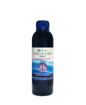 Nutraceutica Rybí olej OMEGA-3 HP s organicky vázaným jódem natural 270 ml	