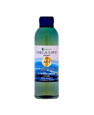 Nutraceutica Olej z tresčích jater OMEGA-3 HP+D natural 270 ml	