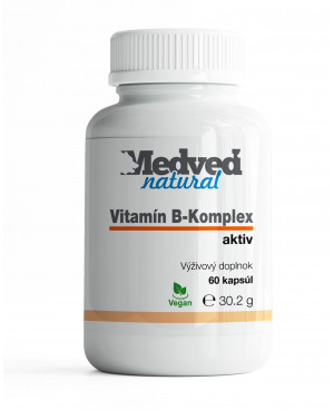 Medveď natural Vitamin B-Komplex 60 kapslí	