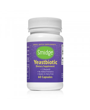 Smidge Yeastbiotic Probiotikum (odolné vůči antibiotikům) 60 kapslí	